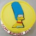 Simpson - Marge Flat Fondant cake (D, V)